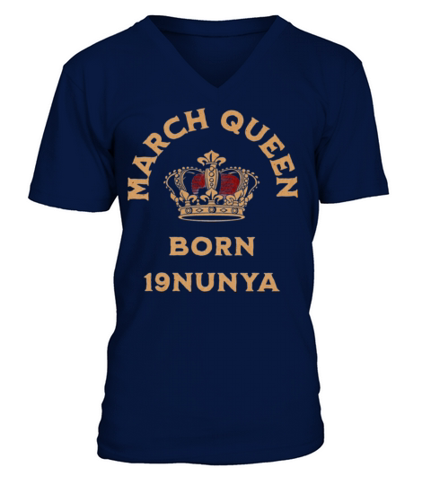 March Queen V-Neck T-shirt