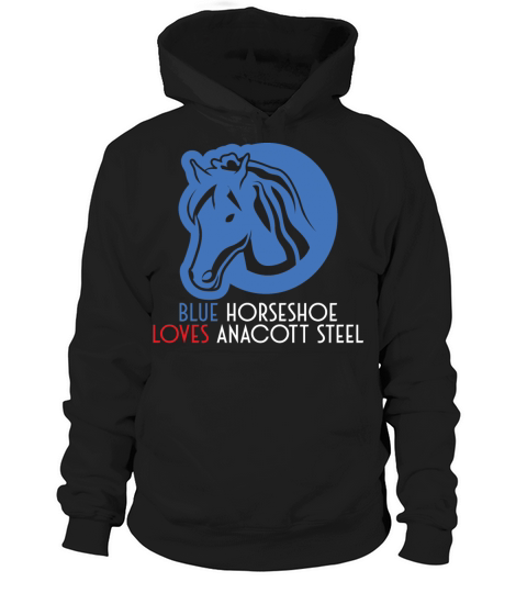 Blue horseshoe loves anacott steel Hoodie Unisex