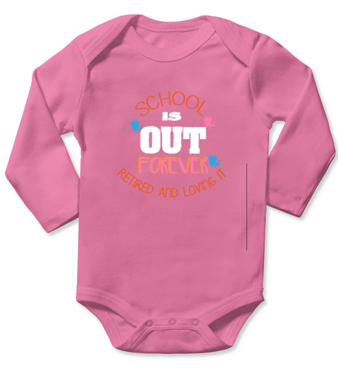 Humorous Retirement 50th Birthday Gift Funny 350 Long Sleeve Baby One-Piece