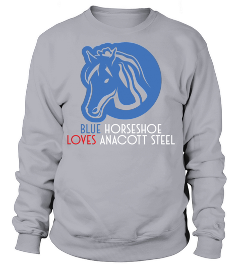 Blue horseshoe loves anacott steel Sweatshirt Unisex