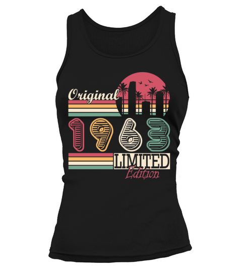 Original 1963 vintage birthday gift Tank top Woman