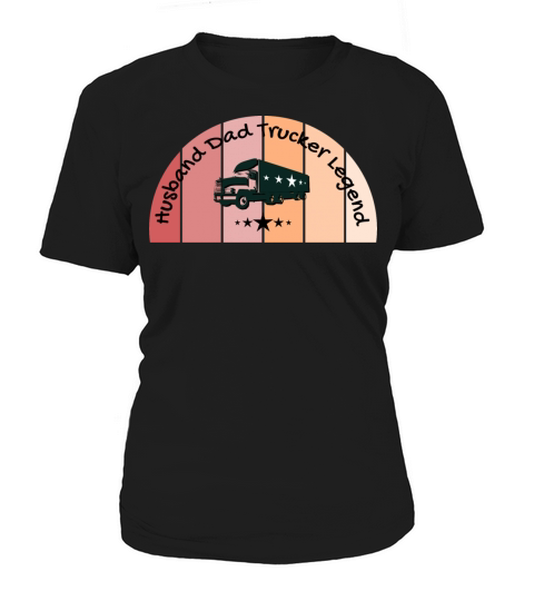 Husband Dad Trucker Legend vintage version Women's T-Shirt