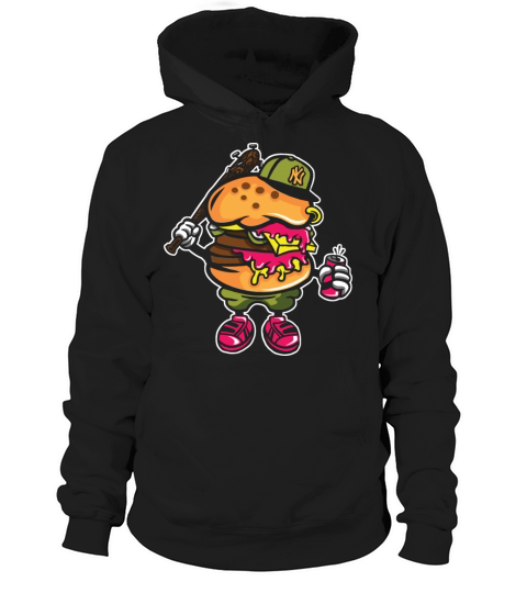 Burger Bastard Vintage Hoodie Unisex