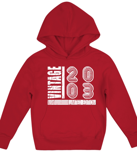 2003 vintage retro birthday gift Kids Hoodie