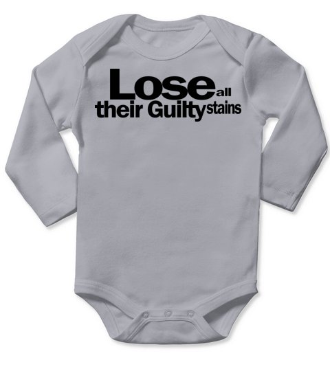 Lose All Their Guilty Stains 1A Long Sleeve Baby One-Piece