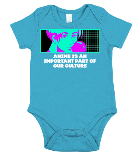 Anime Is an Important Part of Our Culture Manga Ae Short Sleeve Baby One-Piece