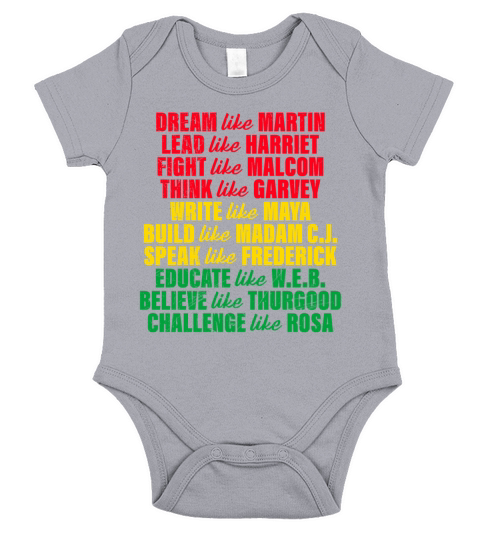 Black History Martin Luther King History African Short Sleeve Baby One-Piece