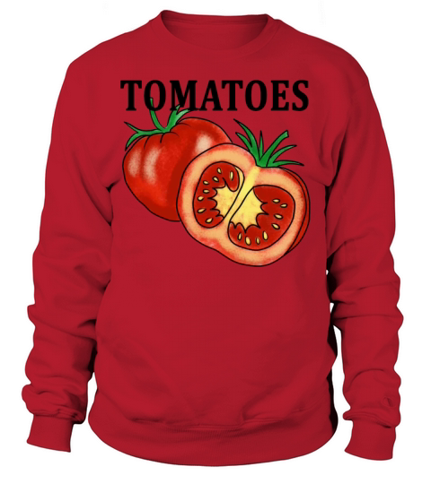 Tomato Fruit Botanical Vegan Shirt Garden Vegeta Sweatshirt Unisex