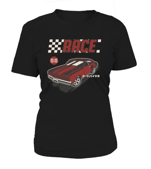 Retro Muscle Car Vintage Racing Car Lover Women's T-Shirt