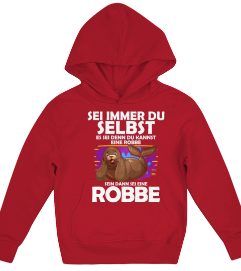 Always Be Yourself Unless You Can Be A Seal Kids Hoodie