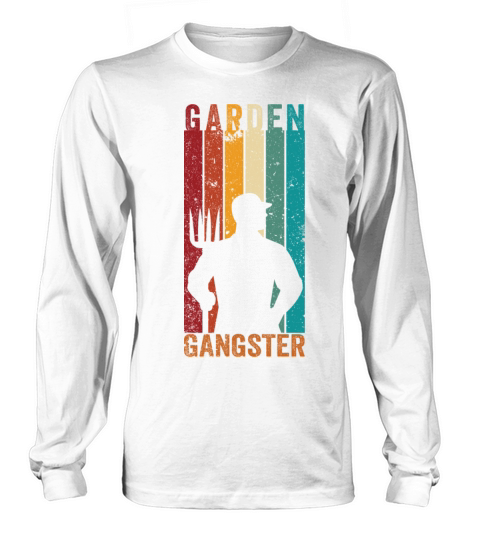 Vintage Garden Gagster Gardening Gift T-Shirt Long sleeved Unisex