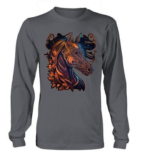 Year Of The Horse Chinese Zodiac Animal Astrology Long sleeved Unisex