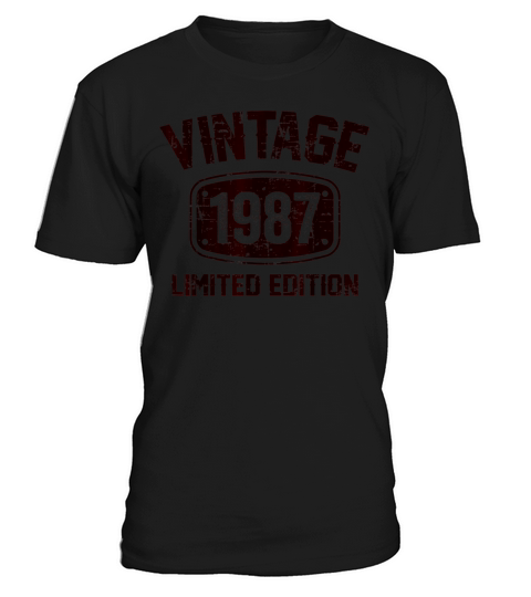 36 Years Old Vintage 1987 Limited Edition T-Shirt Unisex
