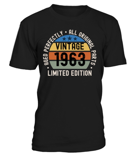 60th Birthday Vintage 1963 T-Shirt Unisex