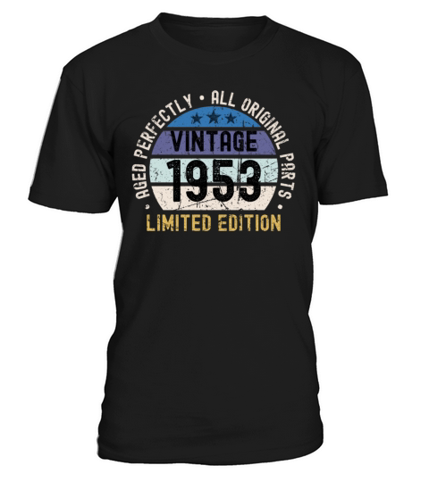 70th Birthday Vintage 1953 T-Shirt Unisex