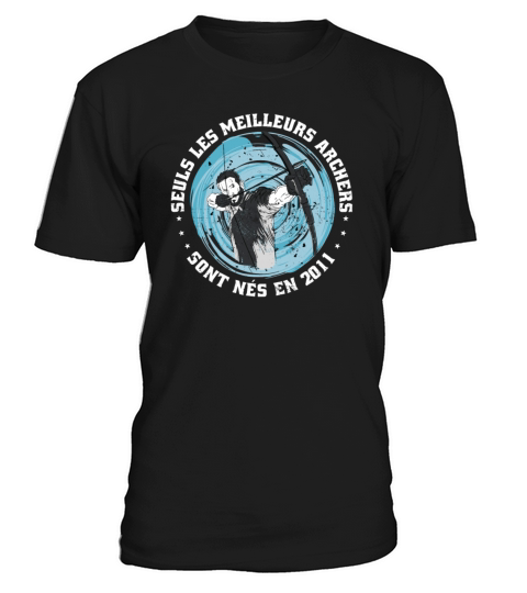 French Archer born 2011 Vintage Birthday T-Shirt Unisex