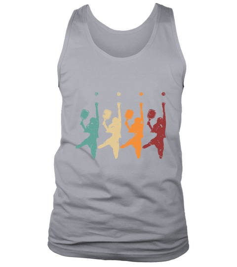 Pickleball Woman Vintage Tank Top Unisex