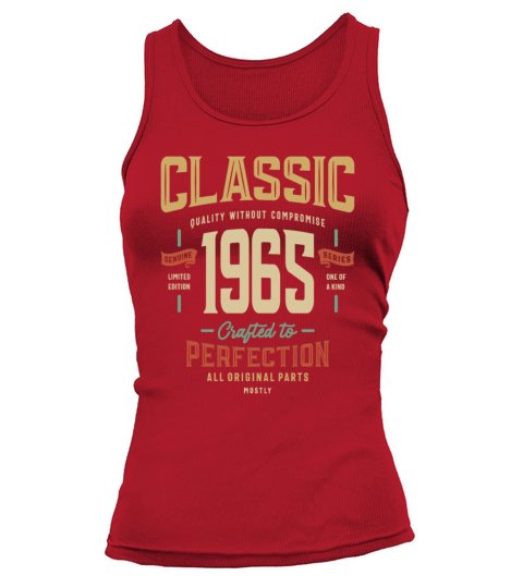 1965 Birthday 58 Years Old Tank top Woman