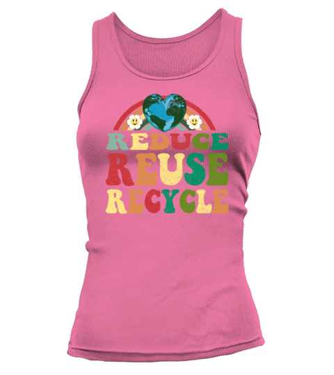 Reduce Reuse Recycle - Earth Day Vintage Tank top Woman