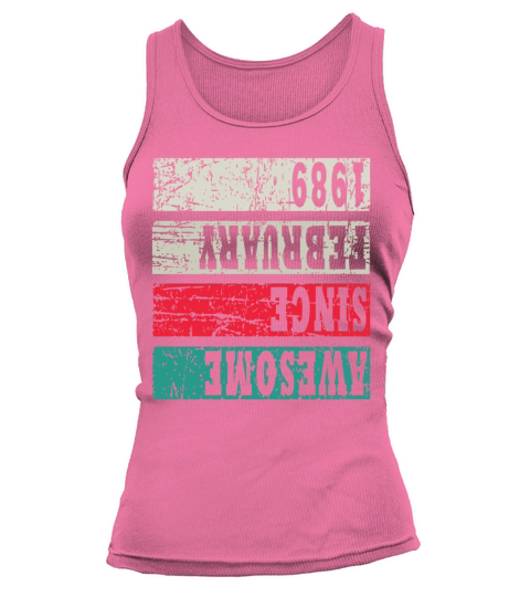 Retro Birthday Year Vintage 1989 Tank top Woman