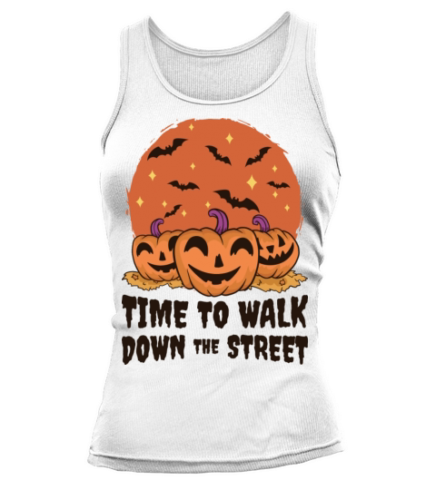 Retro Vintage Halloween Scary Tank top Woman