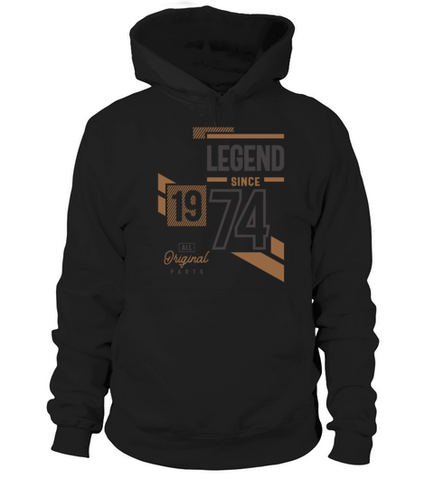 Legend Since 1974 49 birthday Hoodie Unisex
