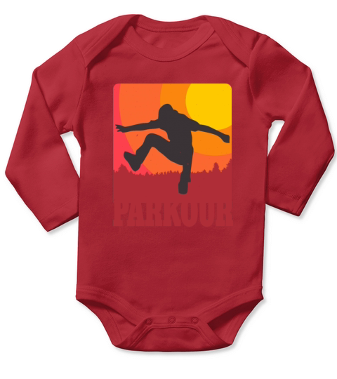 Parkour Freerunners Guild Freerunning Long Sleeve Baby One-Piece