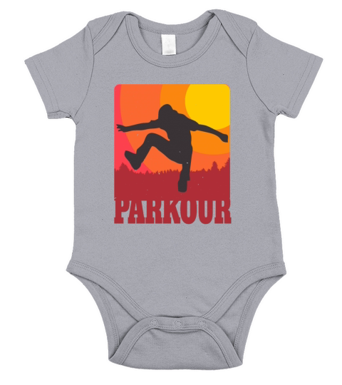 Parkour Freerunners Guild Freerunning Short Sleeve Baby One-Piece