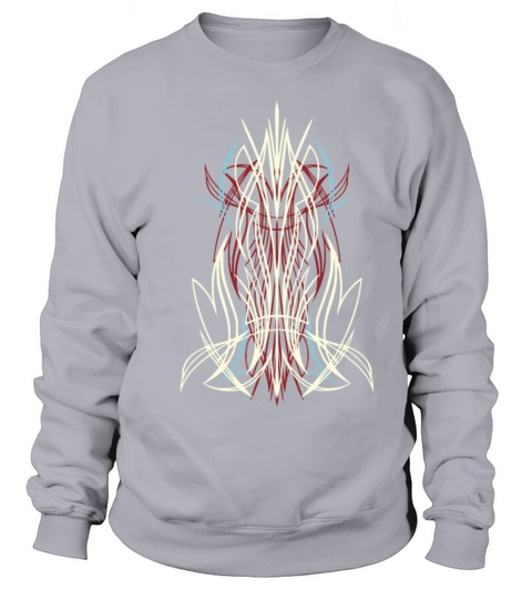 Nadel Strip - 50s Pinstriping - Vintage Retro Sweatshirt Unisex