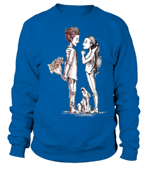 Romantic lovers for valentines day Sweatshirt Unisex