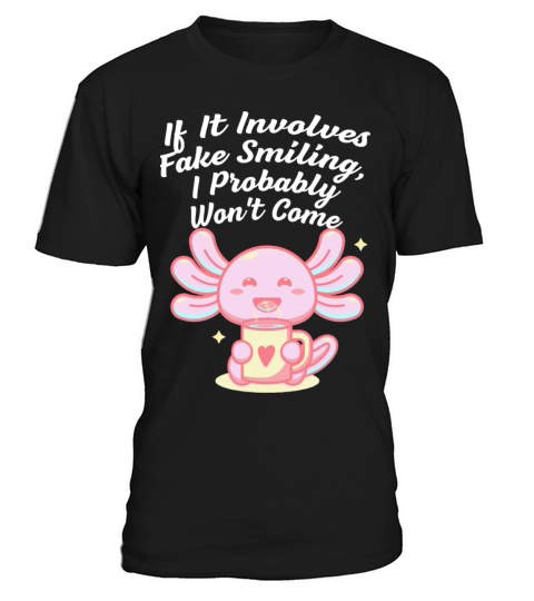 I Probably Wont Come Introvert Sayings Antisocial T-Shirt Unisex