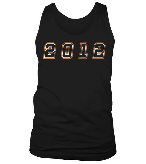 2012 Year Number Tank Top Unisex