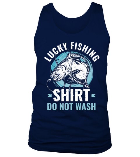 Lucky Fishing Shirt for Fish Hunter and Fisherman Tank Top Unisex