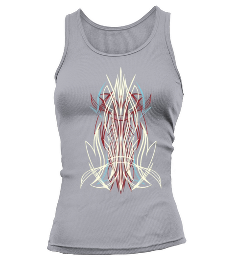 Nadel Strip - 50s Pinstriping - Vintage Retro Tank top Woman
