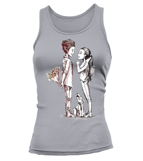 Romantic lovers for valentines day Tank top Woman