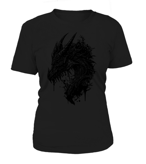 Creepy Vintage Dragon Women's T-Shirt