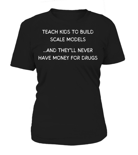 teach kids to build scale models no logo 1 Women's T-Shirt