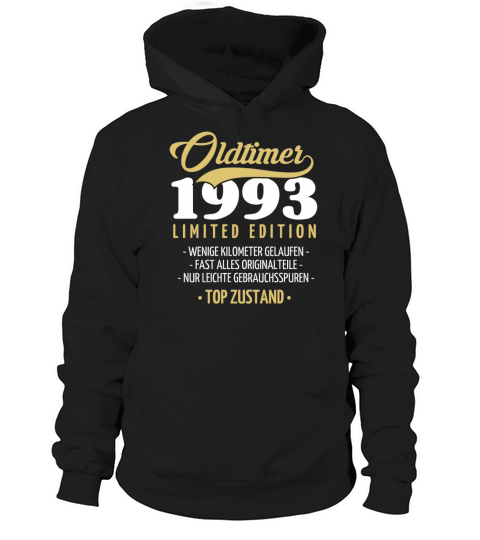 30th Birthday Vintage 1993 Hoodie Unisex