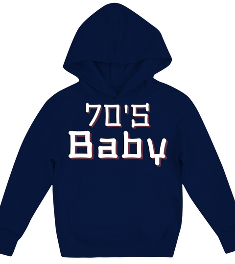 70s Baby Kids Hoodie
