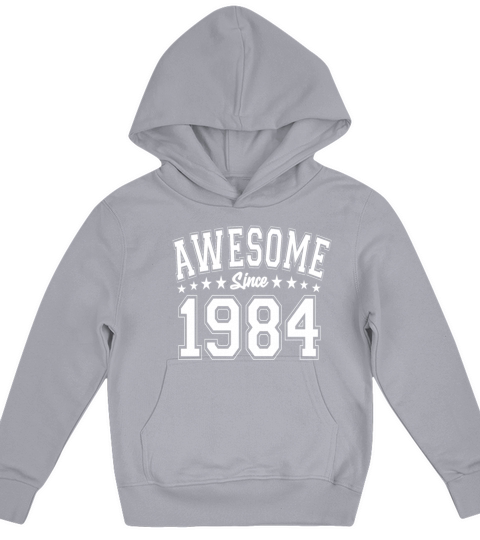 Awesome Since 1984 Birthday 1984 Vintage 1984 Kids Hoodie