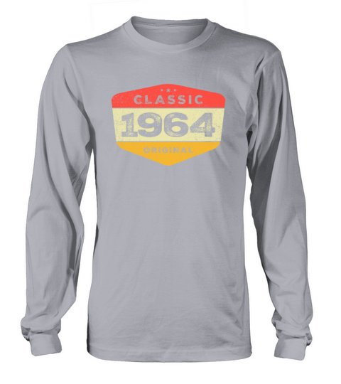 Classic 1964 59 Birthday Vintage Long sleeved Unisex
