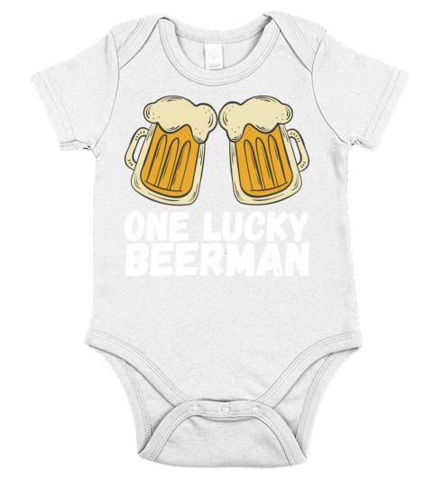 Beer for men Drinker Gift Short Sleeve Baby One-Piece