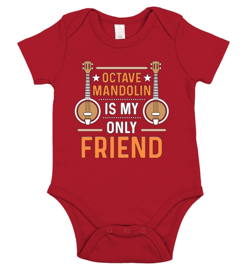 Mandolin Octave Mandolin Is My Only Country Music Short Sleeve Baby One-Piece