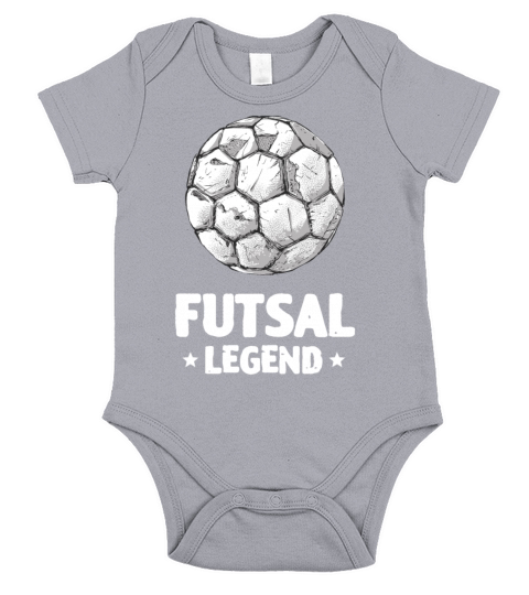 Vintage Futsal Legend Player Ball Short Sleeve Baby One-Piece