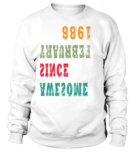 1988 Original Vintage Vintage Birthday Gift Sweatshirt Unisex