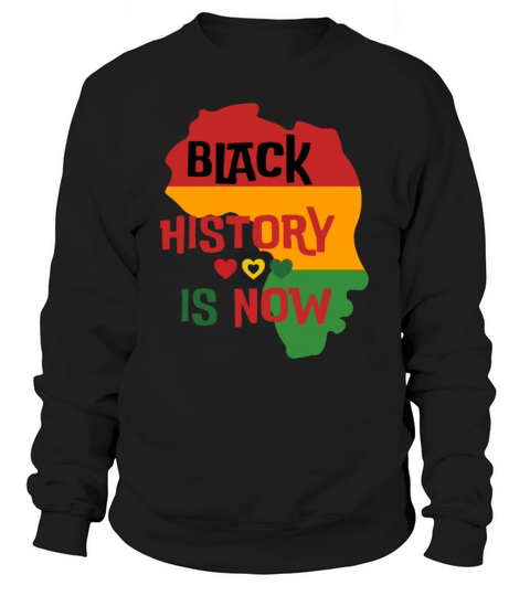 Black History Month Afro Melanin Black Women Sweatshirt Unisex