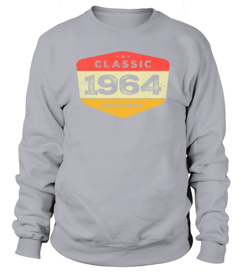 Classic 1964 59 Birthday Vintage Sweatshirt Unisex