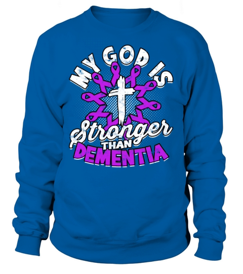 Fight Alzheimers Dementia alzheimer Awareness Sweatshirt Unisex