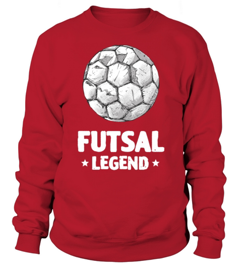 Vintage Futsal Legend Player Ball Sweatshirt Unisex