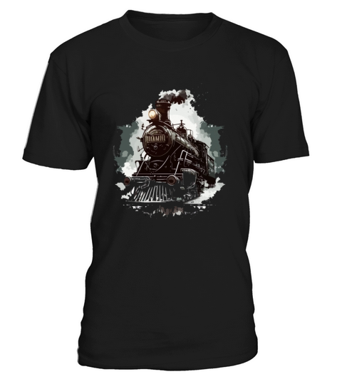 Vintage Train Steam Locomotive T-Shirt Unisex
